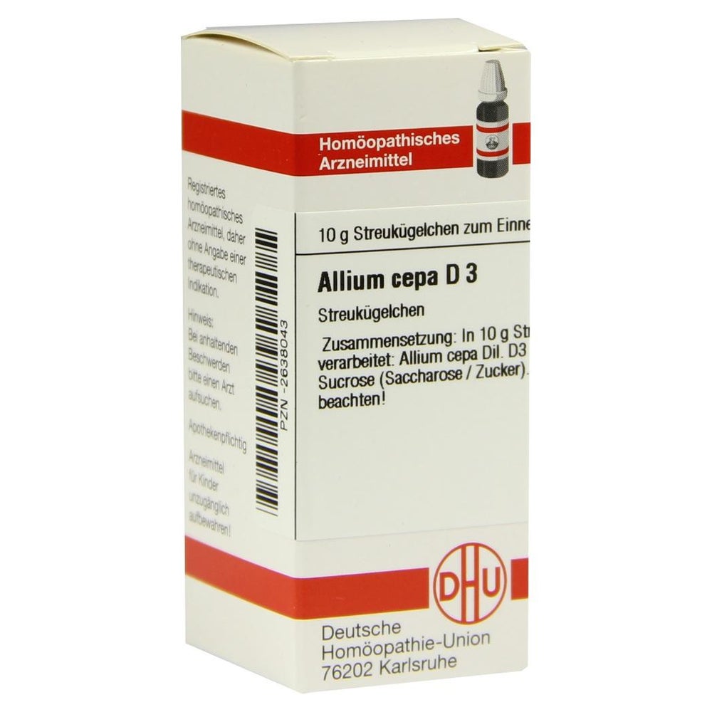 Allium CEPA D 3 Globuli 10 g