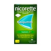 Produktabbildung: nicorette Kaugummi 4mg freshmint zur Rauchentwöhnung 30 St