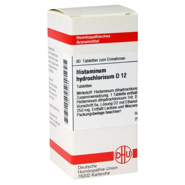 Histaminum Hydrochloricum D 12 Tabletten 80 St