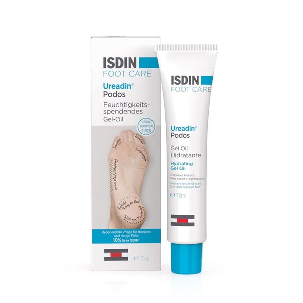 ISDIN Ureadin Podos Feuchtigkeitspendendes Gel-Oil 75 ml