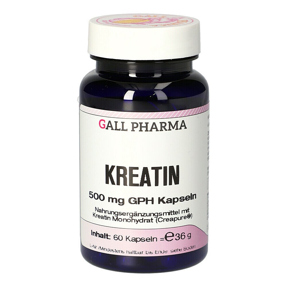 Kreatin GPH 500 mg Kapseln 60 St