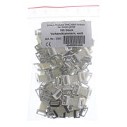 Verbandklammern weiß mit Gummiband 100 St