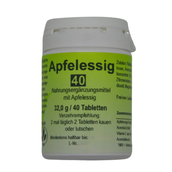 Apfelessig Tabletten 40 St