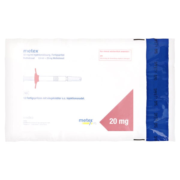 METEX FS 20 mg (50mg/ml) Inj.-Lösung Fertigspr. 12 St