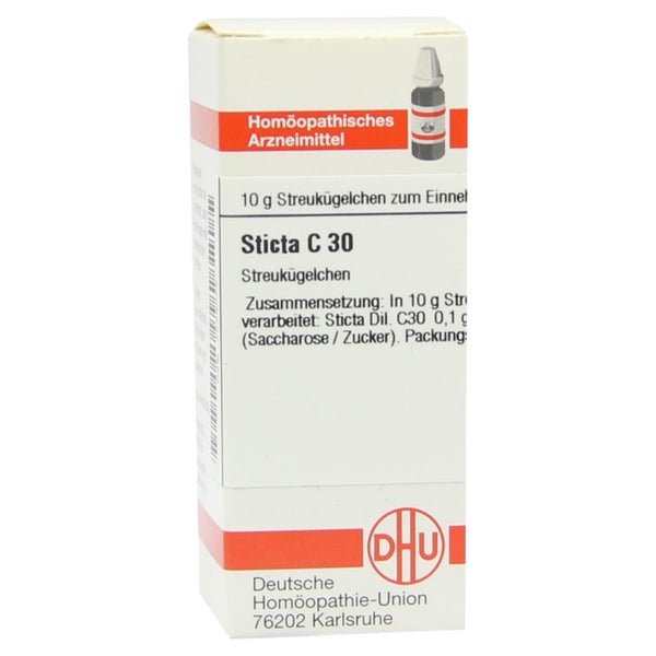 Sticta C 30 Globuli 10 g
