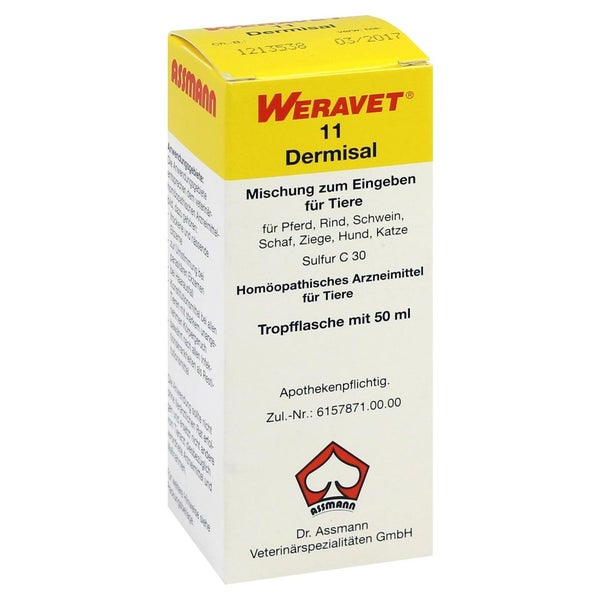 Dermisal 11 Tropfen vet. 50 ml
