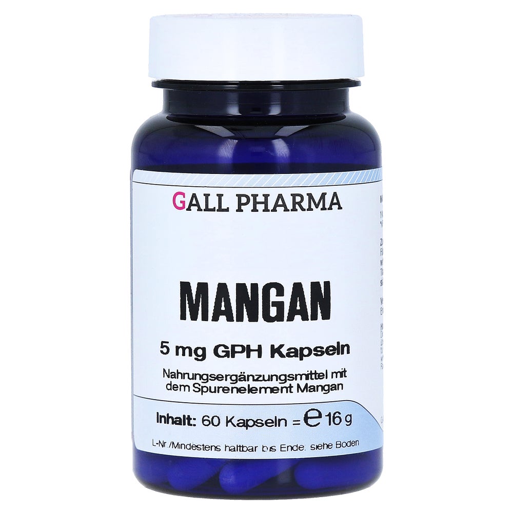 Mangan 5 mg GPH Kapseln 60 St