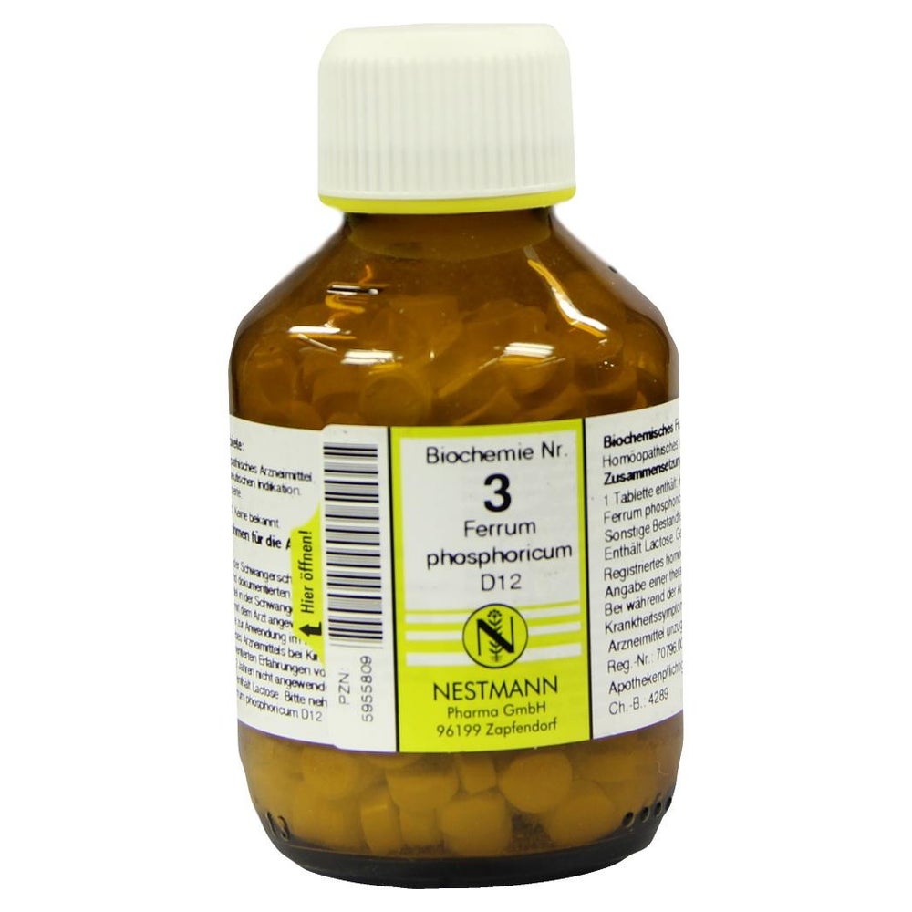 Biochemie 3 Ferrum phosphoricum D 12 Tab 400 St