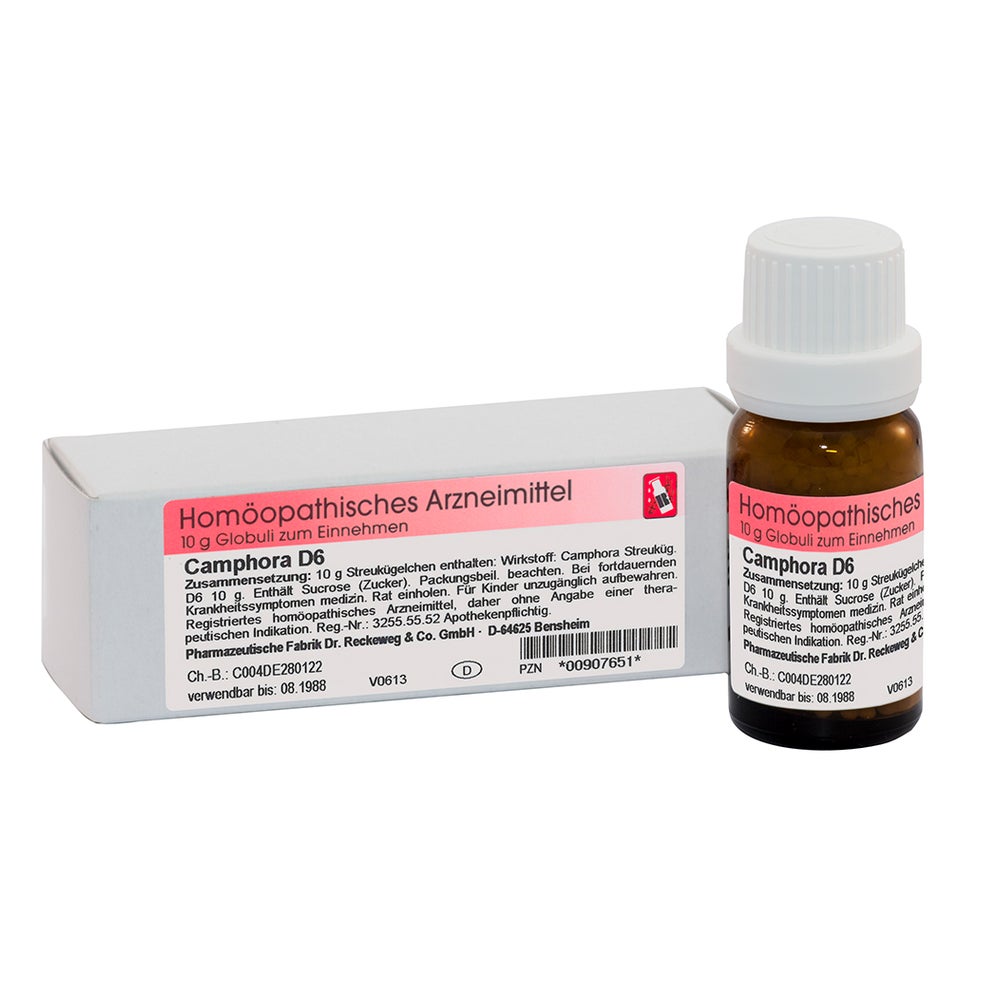Dr. Reckeweg Camphora D6 Globuli 10 g