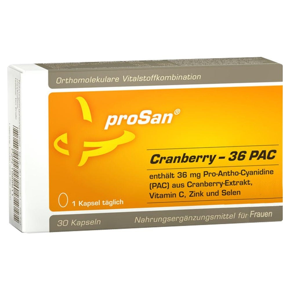 PROSAN Cranberry 36 PAC Kapseln