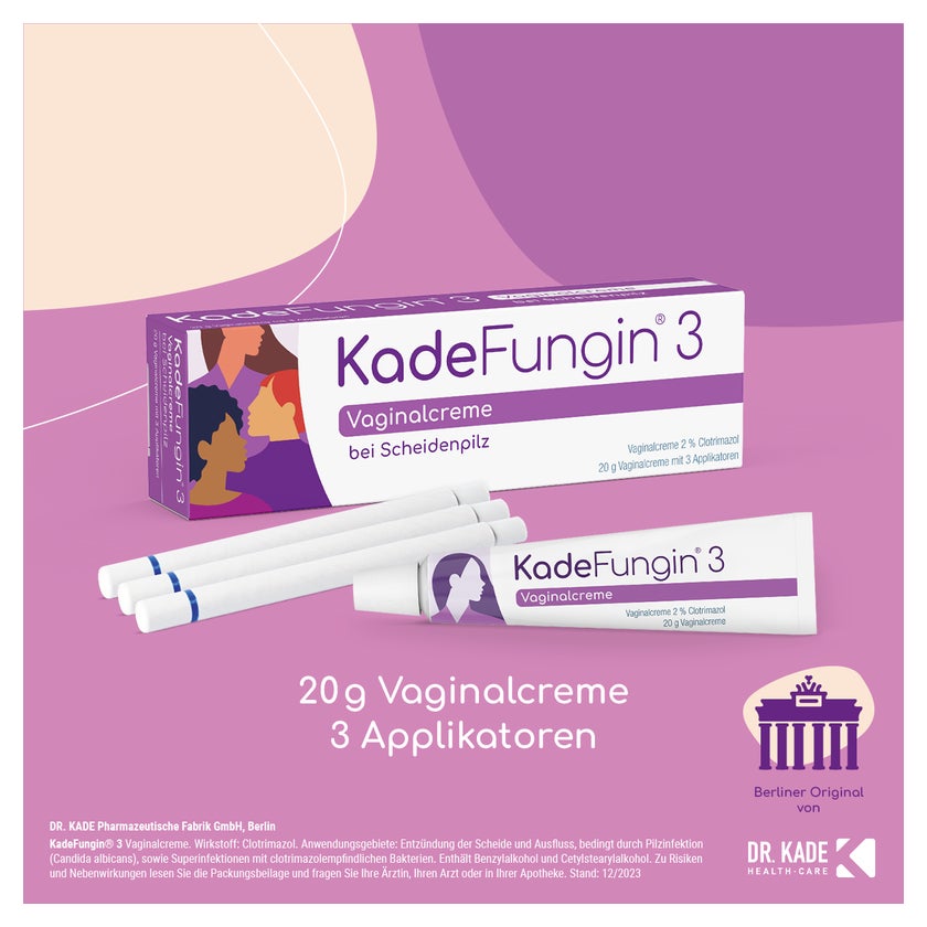 Kadefungin 3 Vaginalcreme 20 g