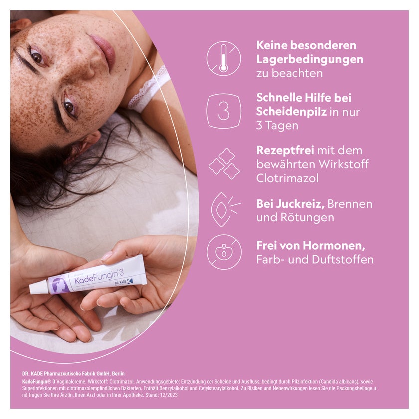 Kadefungin 3 Vaginalcreme 20 g