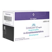 LUMIGAN 0,3 mg/ml Augentropfen im Einzeldosisbeh. 90X0,4 ml