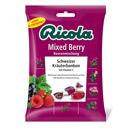 Ricola M.z.beutel Mixed Berry Bonbons 75 g online kaufen | DocMorris