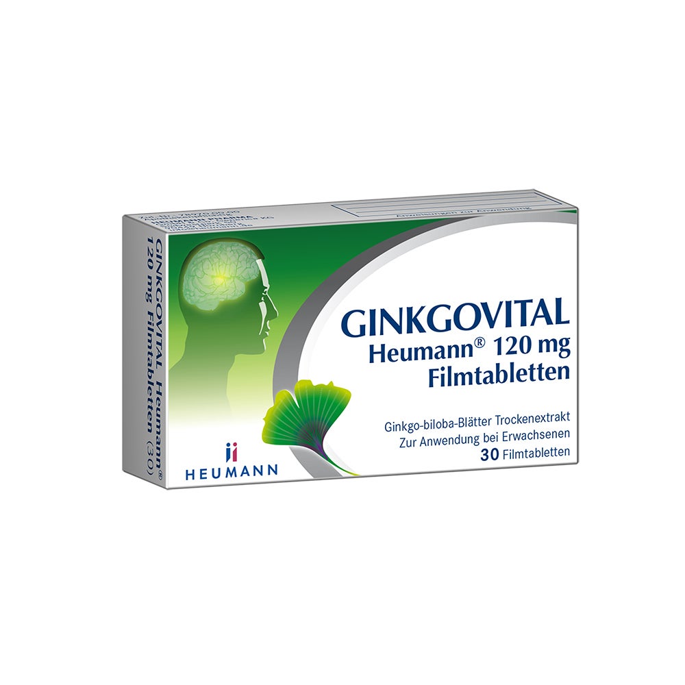 Heumann GINKGOVITAL 120 mg Filmtabletten 30 St