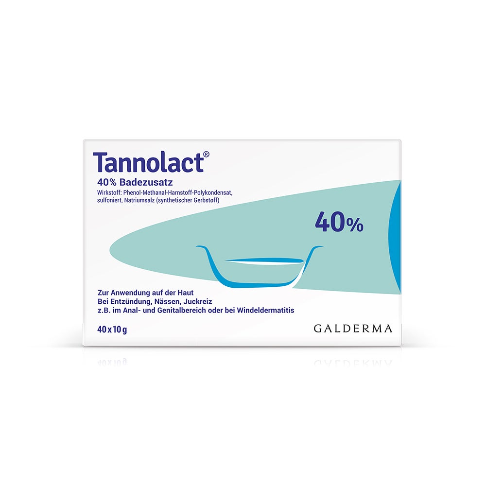 Tannolact Badezusatz 40X10 g