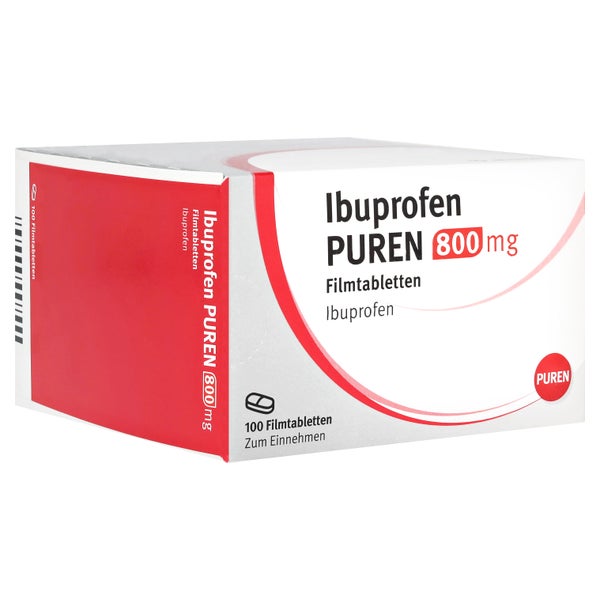 Ibuprofen Puren 800 mg Filmtabletten 100 St