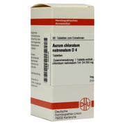 Produktabbildung: Aurum Chloratum Natronatum D 4 Tabletten 80 St