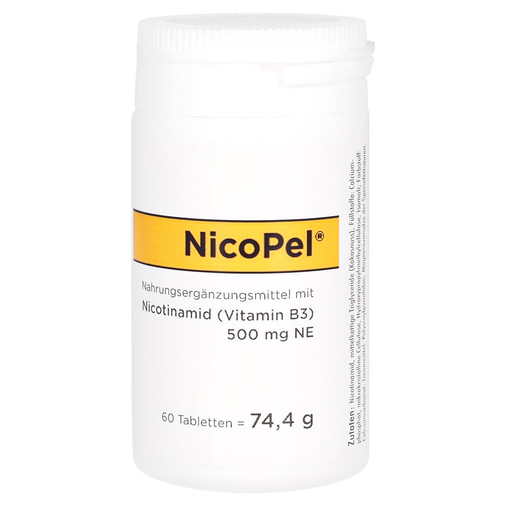 NicoPel Nicotinamid Tabletten 60 St
