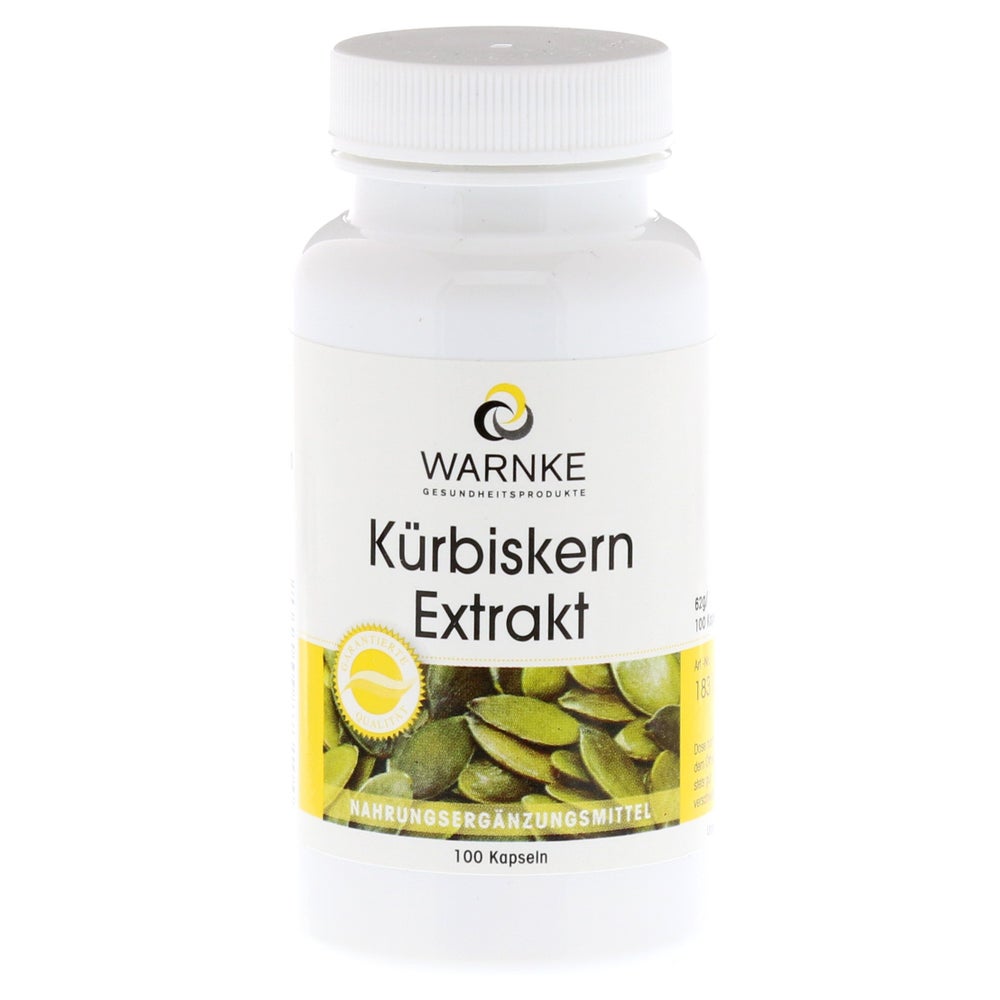 Kürbiskern Extrakt Kapseln 100 St