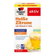 Produktabbildung: Doppelherz Heiße Zitrone mit Vitamin C + Zink 10 St