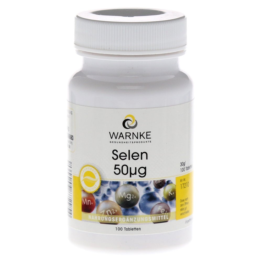 Selen 50 µg Tabletten 100 St