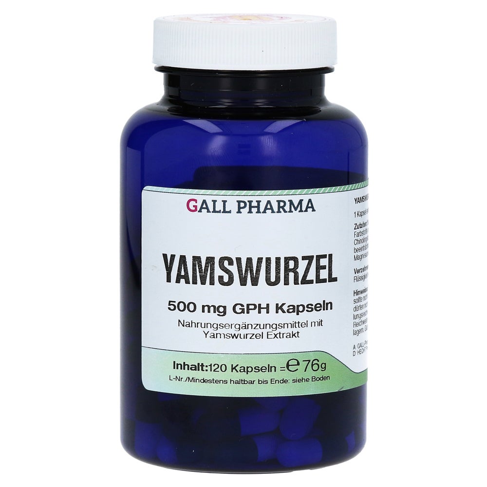 Yamswurzel 500 mg GPH Kapseln 120 St