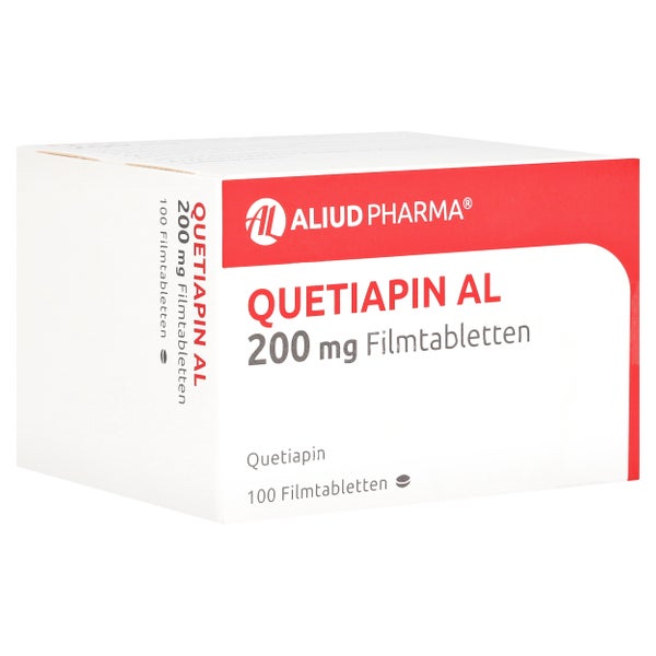 Quetiapin AL 200 mg Filmtabletten 100 St