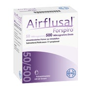 AIRFLUSAL Forspiro 50/500 µg/Dosis 60 Hub 3 St