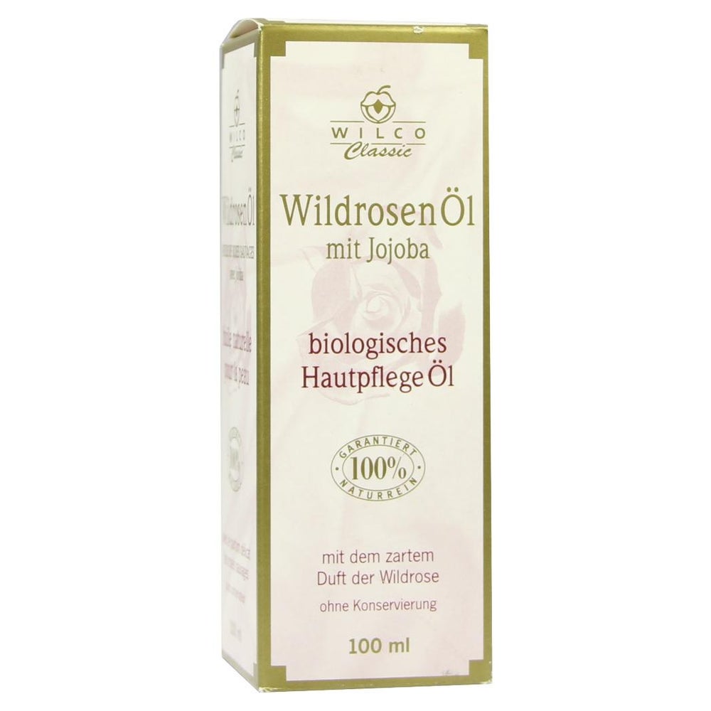Wildrosenöl 100% Naturrein m.Jojoba 100 ml