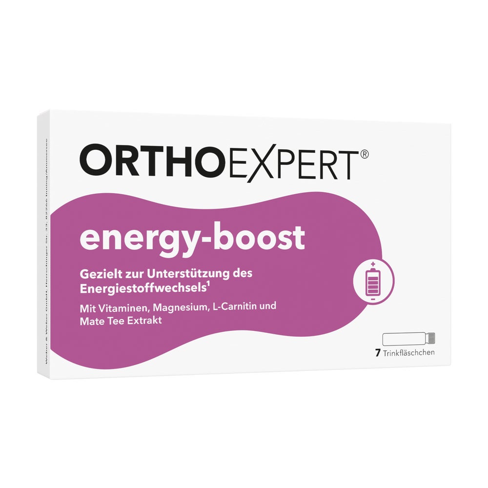 Energy-boost Orthoexpert Trinkampullen 7X25 ml