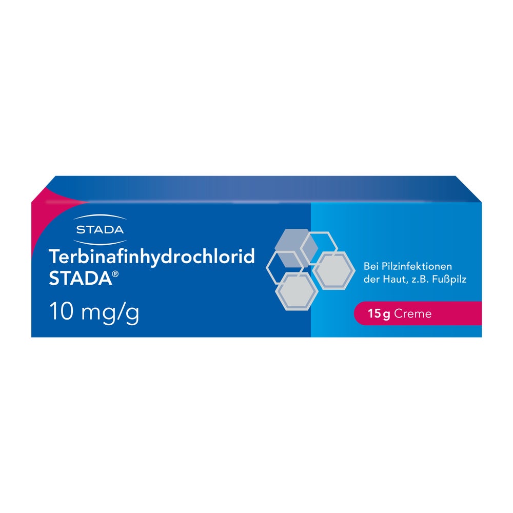 Terbinafinhydrochlorid STADA 10mg/g Creme 15 g