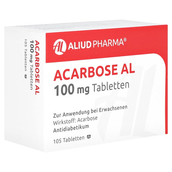Acarbose AL 100 mg Tabletten 105 St