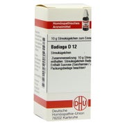 Produktabbildung: Badiaga D 12 Globuli 10 g