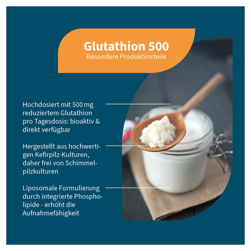 NatuGena Glutathion 500 60 St online kaufen | DocMorris