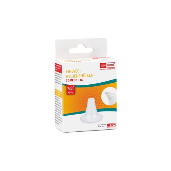 aponorm Ohrthermometer Comfort 4S Schutzhüllen 40 St