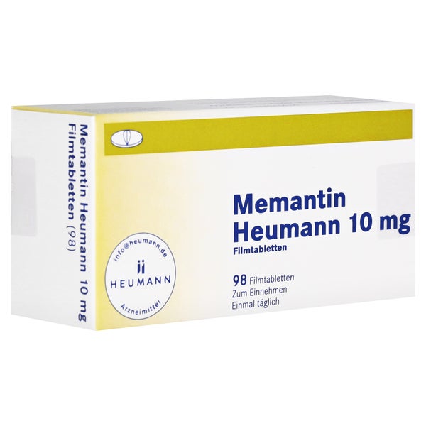 Memantin Heumann 10 mg Filmtabletten 98 St