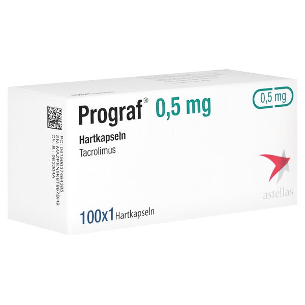 Prograf 0,5 mg Hartkapseln 100 St