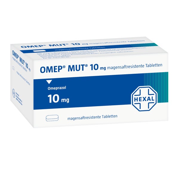 OMEP MUT 10 mg magensaftresistente Tabletten 90 St