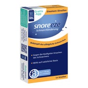 Snoreeze Schnarchlinderung Gaumenstreife 14 St