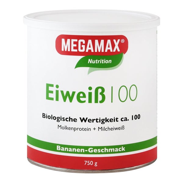 MEGAMAX® Eiweiß 100 Banane 750 g