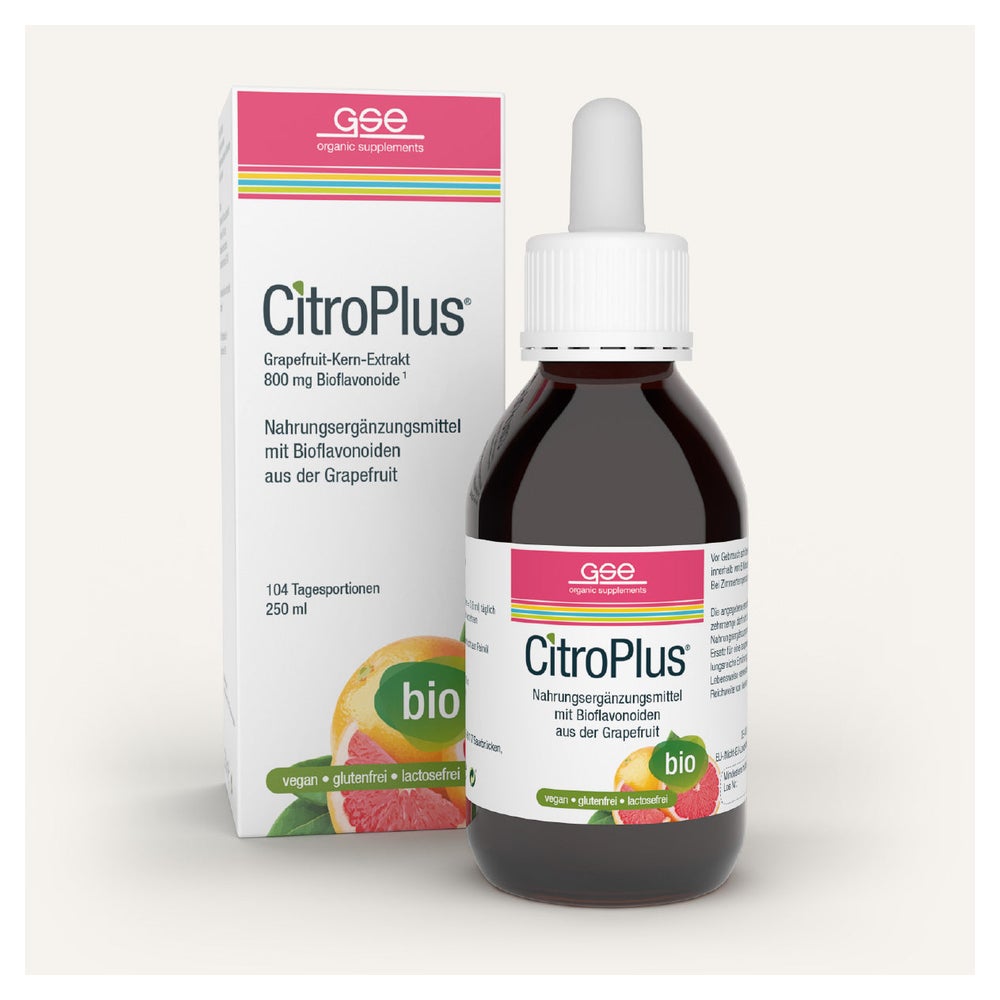 GSE CitroPlus® 800 - Grapefruitkernextrakt (Bio) 250 ml