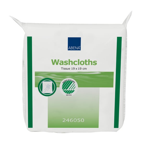 Papierwaschlappen Soft Care 3lagig 19x19 125 St