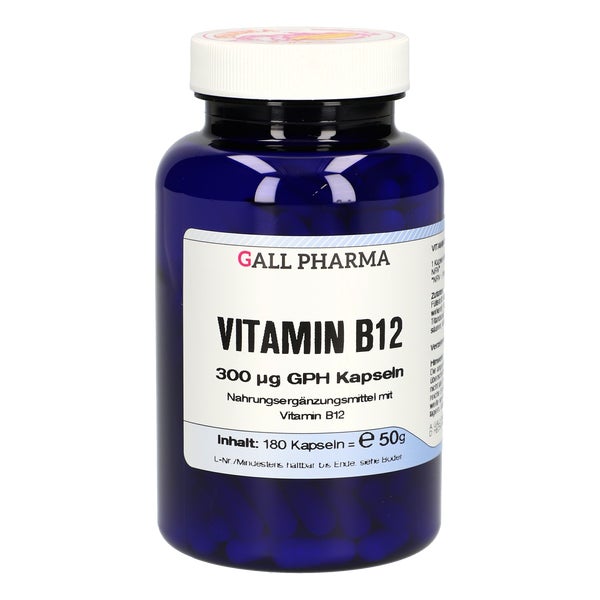 Vitamin B12 300 µg GPH Kapseln 180 St