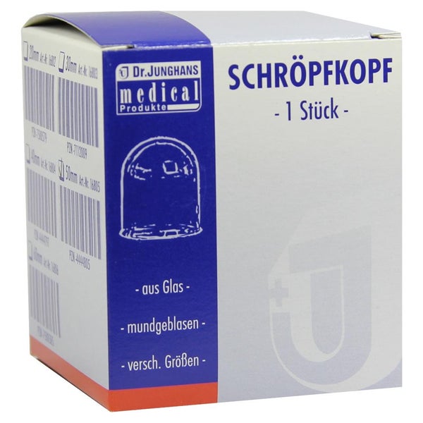Schröpfkopf 5 cm Glas 1 St