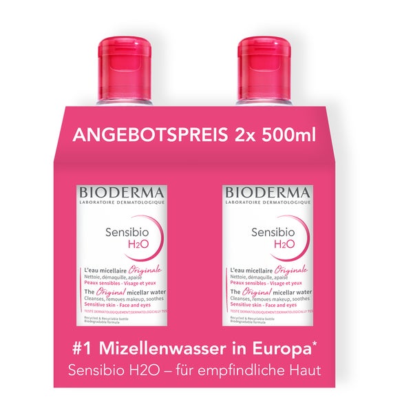 Sensibio H2O Mizellenwasser Duopack 2X500 ml