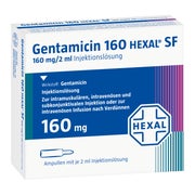 GENTAMICIN 160 HEXAL SF Injektionslösung 5 St