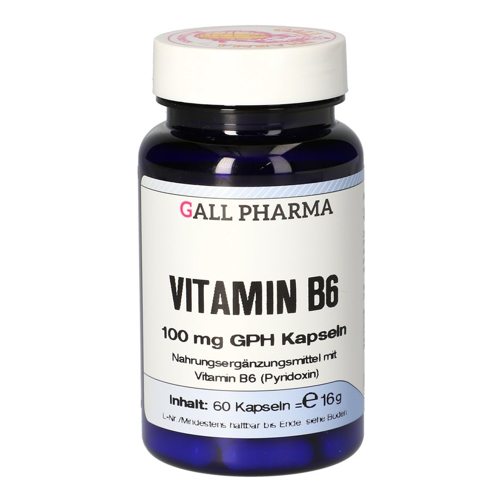 Vitamin B6 100 mg GPH Kapseln 60 St