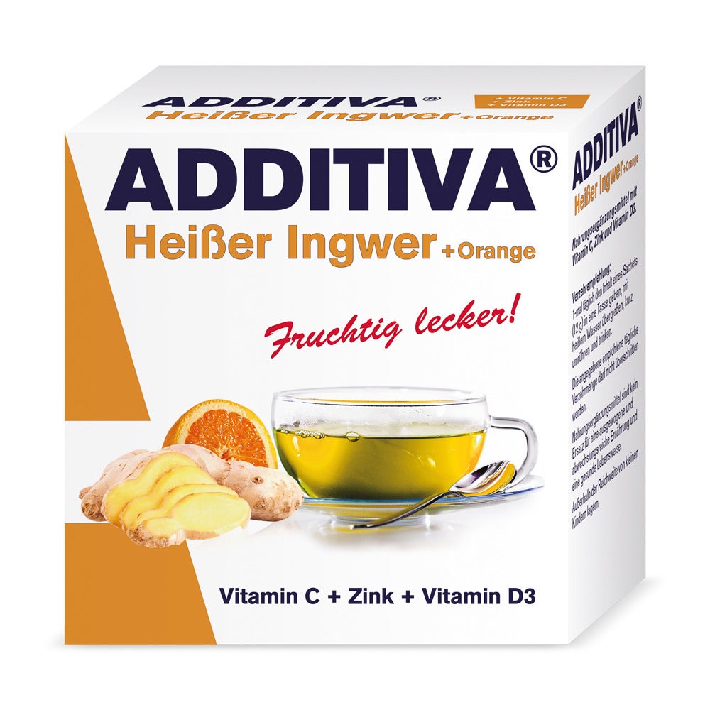 Additiva Heißer Ingwer+orange Pulver 120 g