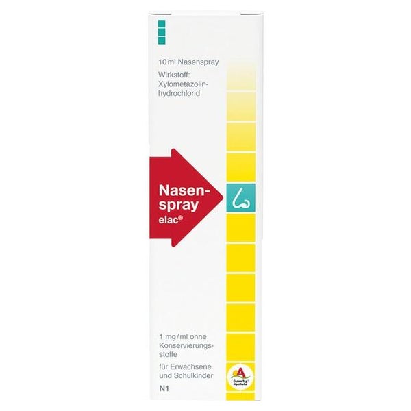 Nasenspray elac 1 mg/ml ohne Konservieru 10 ml